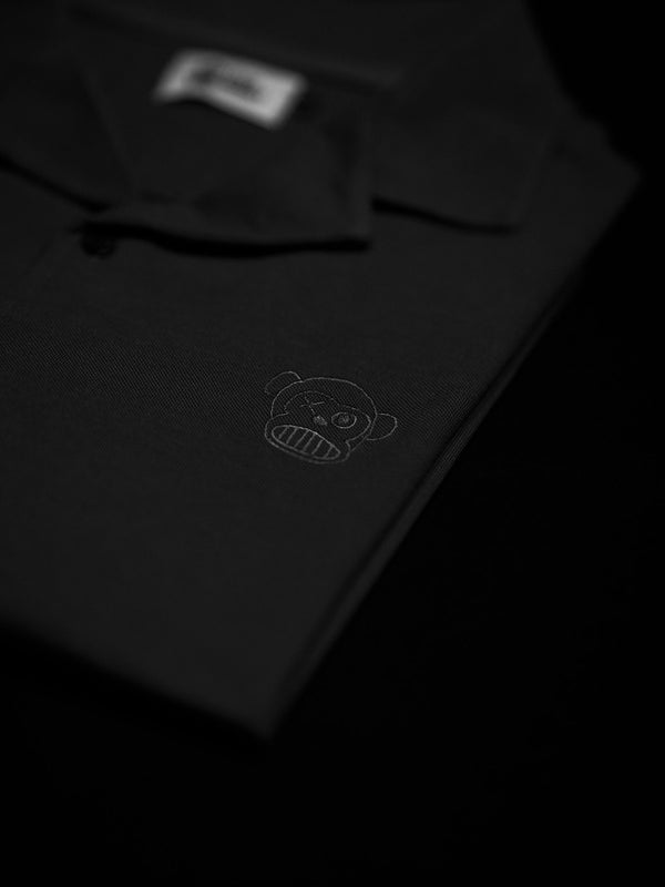 Camisa Unisex Puro Loco B Loco Monky Black De Algodón by LOCO MONKY