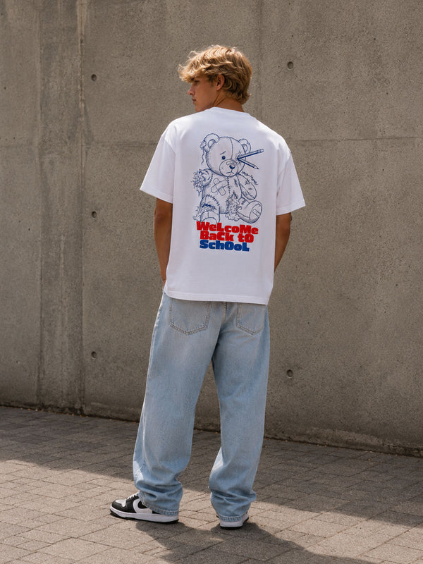 Camiseta Unisex Help White