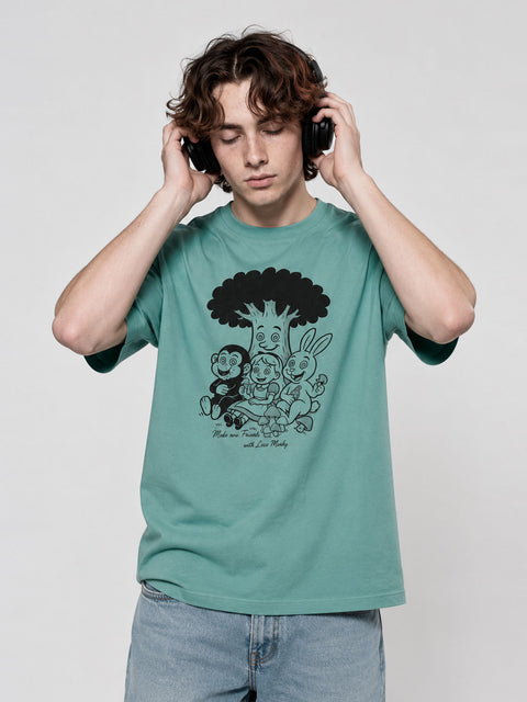Camiseta Alice de Loco Monky Green