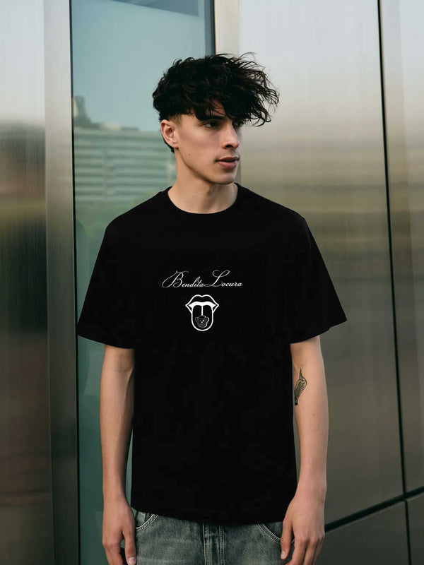 Camiseta Bendita Locura III de Loco Monky Black by LOCO MONKY