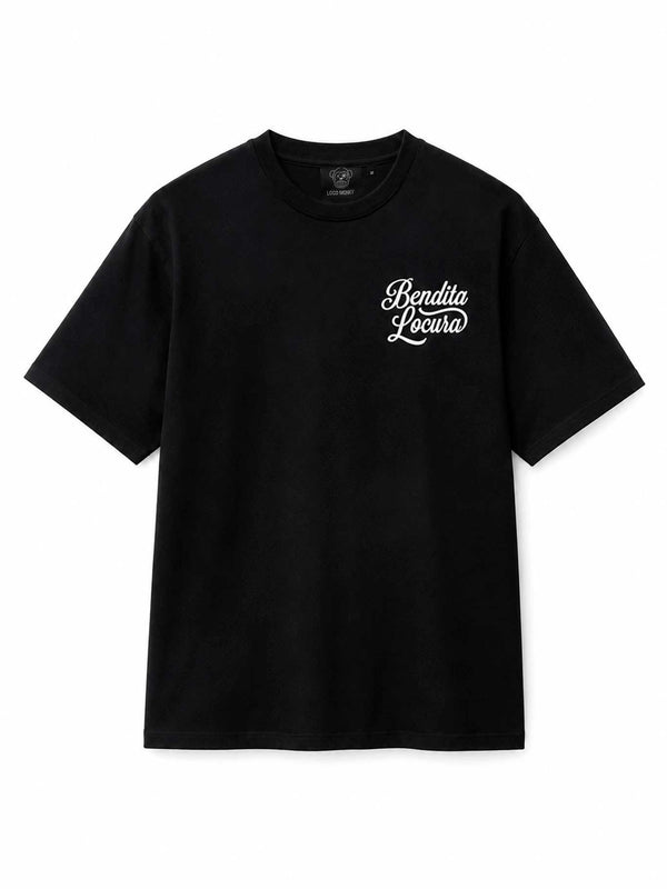 Camiseta Unisex Bendita Locura VI Black