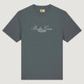 Camiseta Bendita Locura Bordado de Loco Monky Dark Grey camisetas de hombre LOCO MONKY