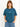 Camiseta Mujer Bendita Locura Bordado de Loco Monky State Blue