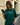 Camiseta boxy Unisex LOCO MONKY Trip B Dark Green by LOCO MONKY