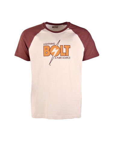 camiseta lightning bolt heyday dark chocolate front