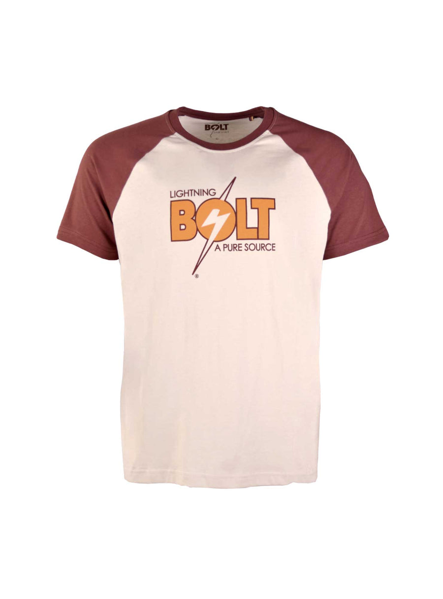 camiseta lightning bolt heyday dark chocolate front