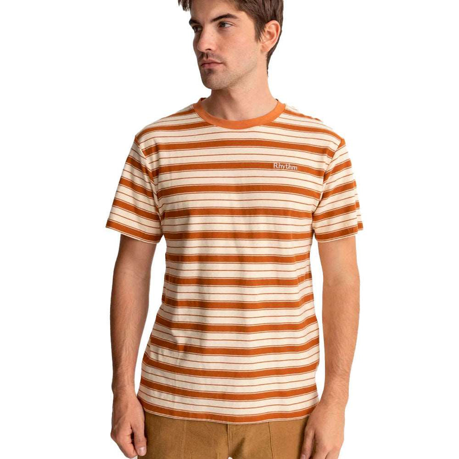 Camiseta de rayas de hombre Rhythm Everyday Stripe - NUM wear