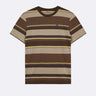 Camiseta de rayas para hombre Lugny de Faguo Marrón camisetas de hombre Faguo