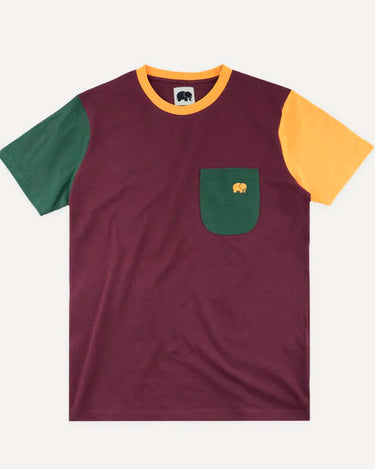 Camiseta Trendsplant Organic Pocket Color Block T-Shirt - NUM wear