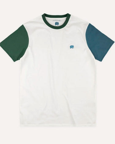 Camiseta Trendsplant  Organic Color Block T-Shirt - NUM wear