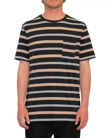 Camiseta de rayas Volcom para hombre BONGO CREW SS - NUM wear