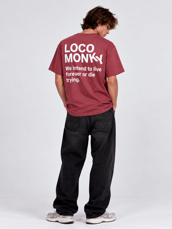 Camiseta Live Forever de Loco Monky