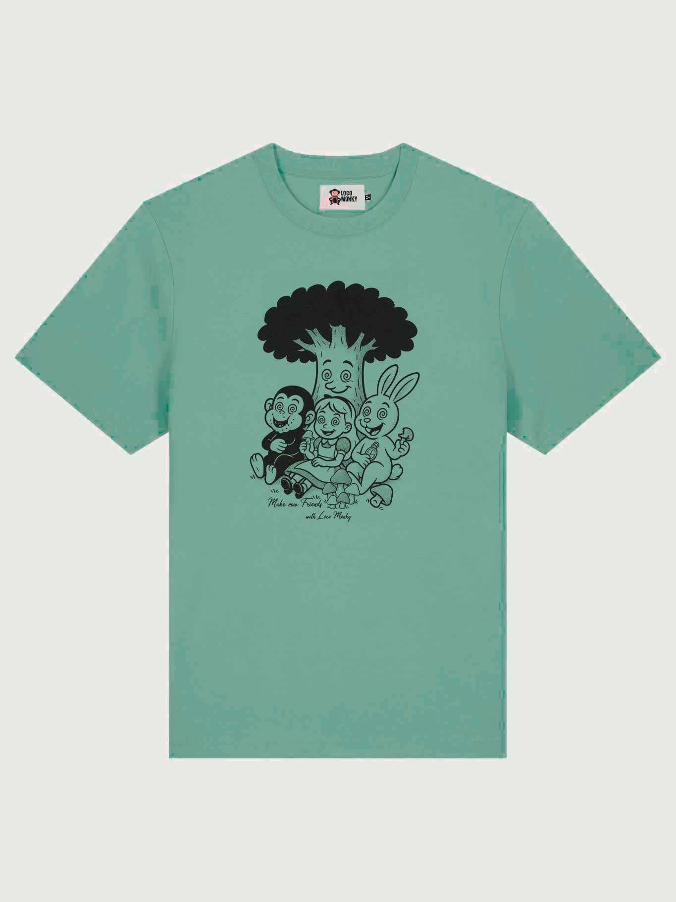 Camiseta Alice de Loco Monky Green