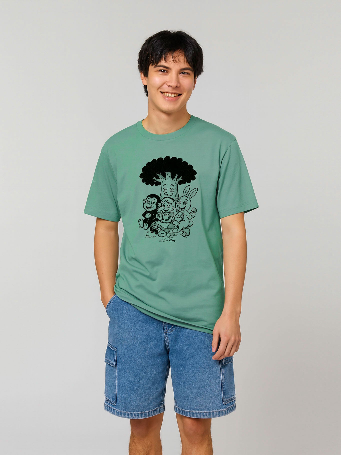 Camiseta Alice de Loco Monky Green