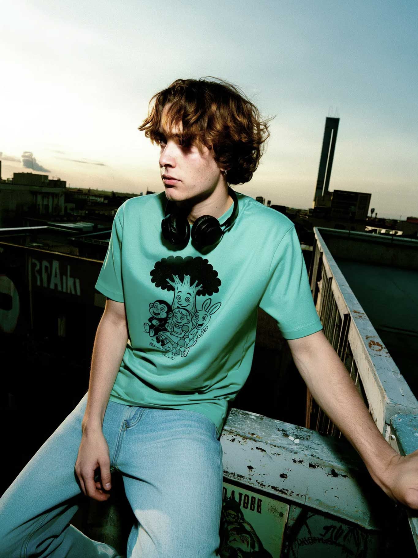 Camiseta Alice de Loco Monky Green