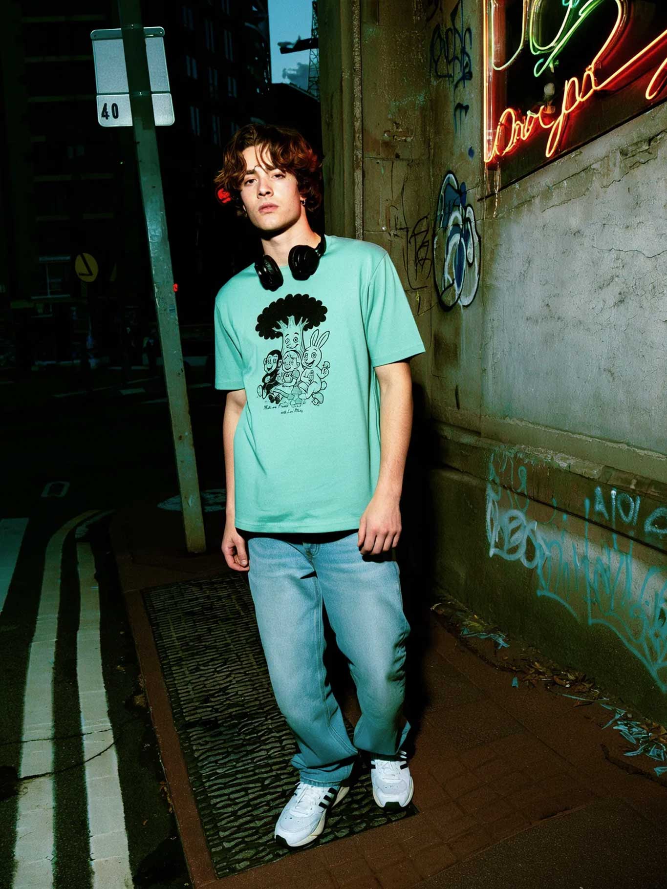 Camiseta Alice de Loco Monky Green