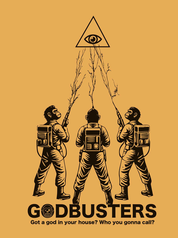 Camiseta Godbusters de Loco Monky Yellow by LOCO MONKY