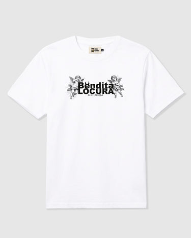 Camiseta Bendita Locura IV de Loco Monky White by LOCO MONKY
