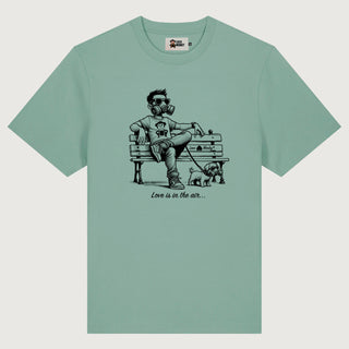 Camiseta Love is in the air de Loco Monky Green camisetas de hombre LOCO MONKY