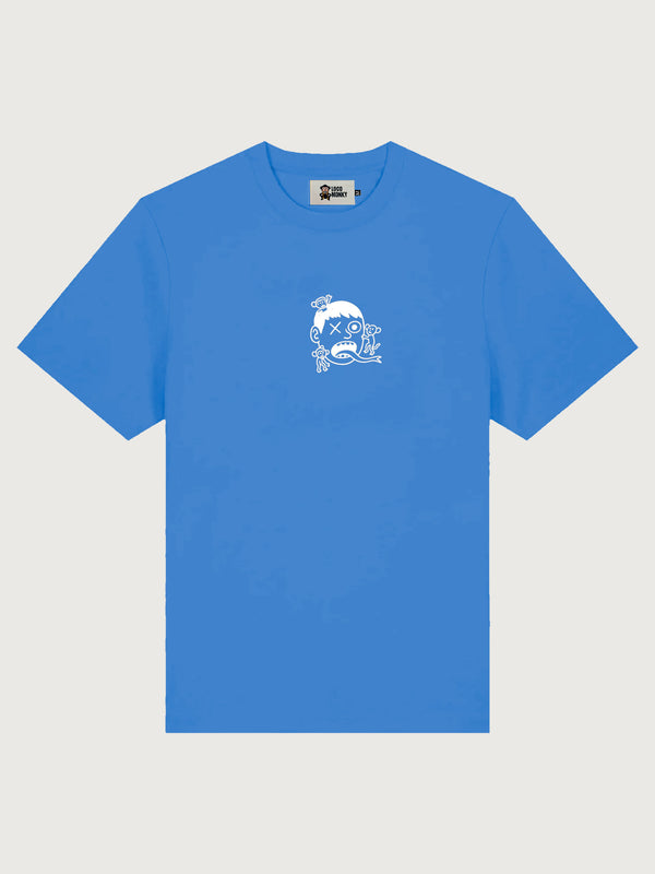 Camiseta Monos in my face de Loco Monky Blue by LOCO MONKY