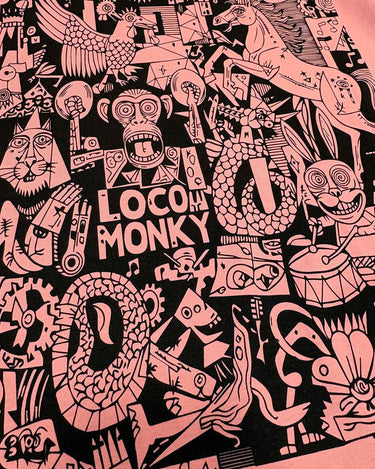 Camiseta Nonsense de Loco Monky Pink by LOCO MONKY