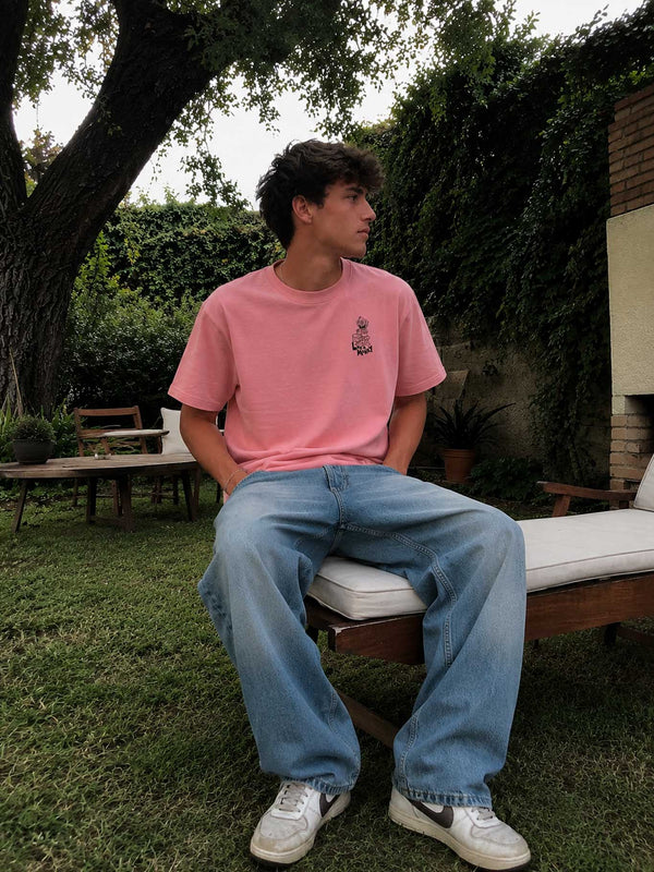 Camiseta Nonsense de Loco Monky Pink by LOCO MONKY