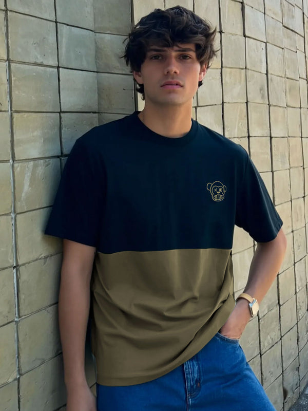 Camiseta Puro Loco B de Loco Monky Olive/Black by LOCO MONKY