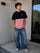Camiseta Puro Loco B de Loco Monky Pink/Black by LOCO MONKY