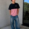 Camiseta Puro Loco B de Loco Monky Pink/Black by LOCO MONKY