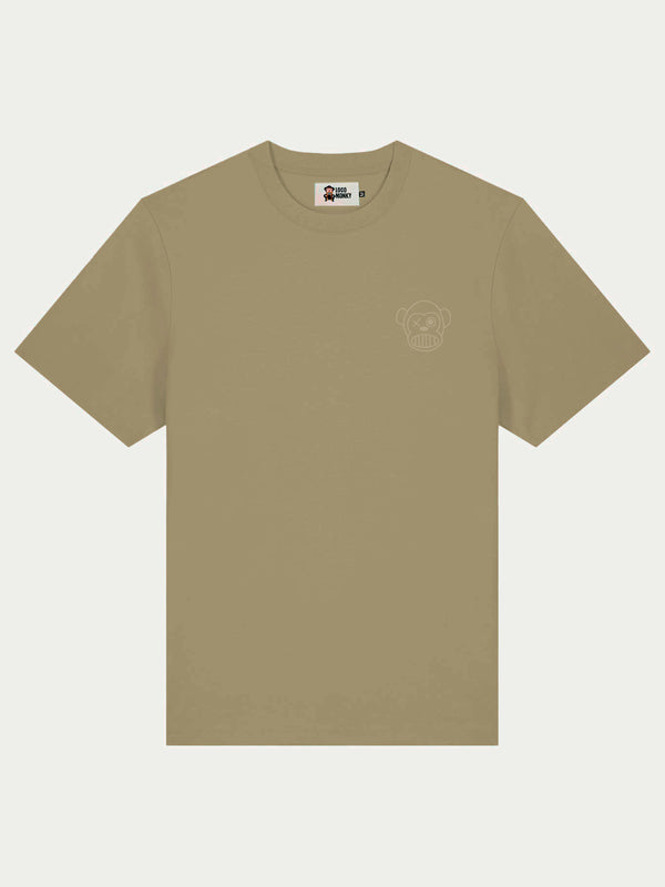 Camiseta Puro Loco B de Loco Monky Olive by LOCO MONKY