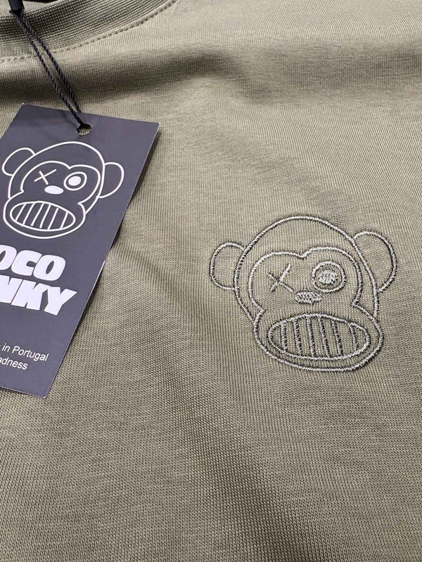 Camiseta Puro Loco B de Loco Monky Olive by LOCO MONKY