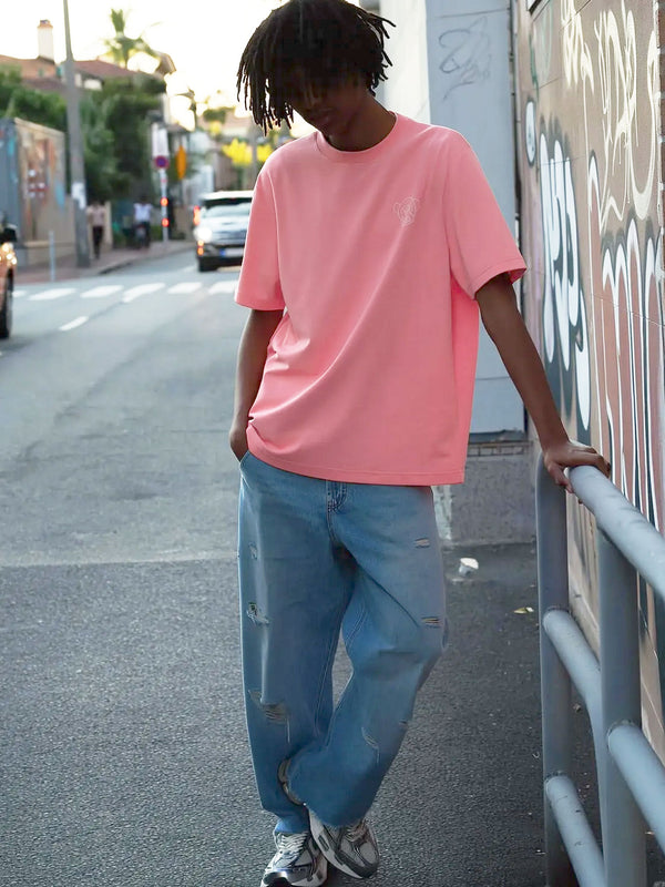 Camiseta Puro Loco B de Loco Monky Pink by LOCO MONKY