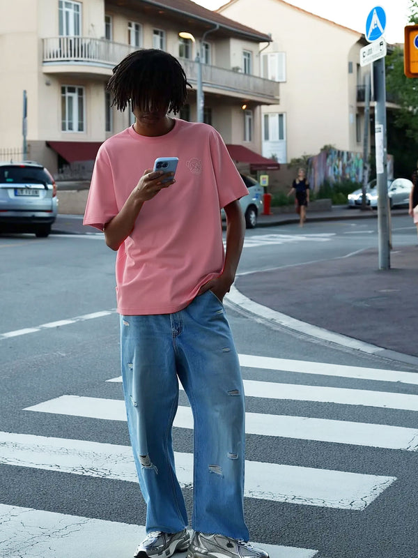 Camiseta Puro Loco B de Loco Monky Pink by LOCO MONKY
