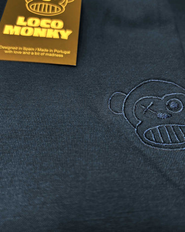 Camiseta Puro Loco B de Loco Monky Dark Blue camisetas de hombre LOCO MONKY