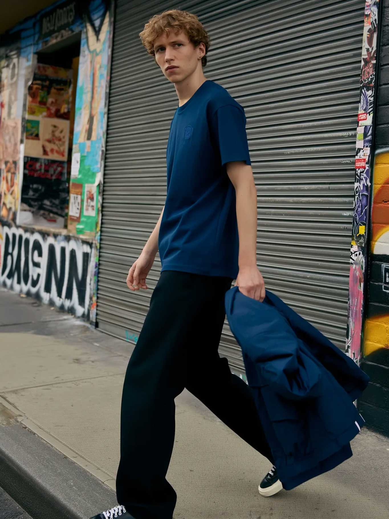 Camiseta Puro Loco B de Loco Monky Dark Blue