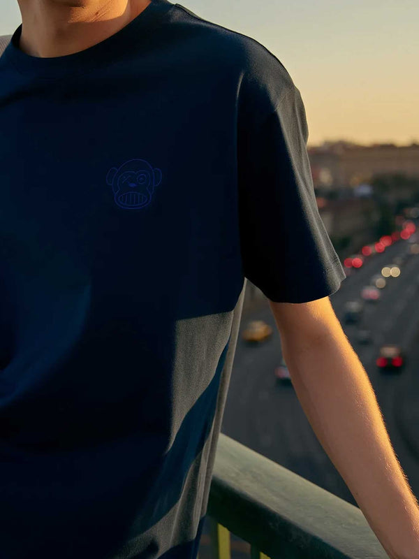 Camiseta Puro Loco B de Loco Monky Dark Blue by LOCO MONKY