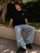 Camiseta Puro Loco Bordado de Loco Monky Black by LOCO MONKY