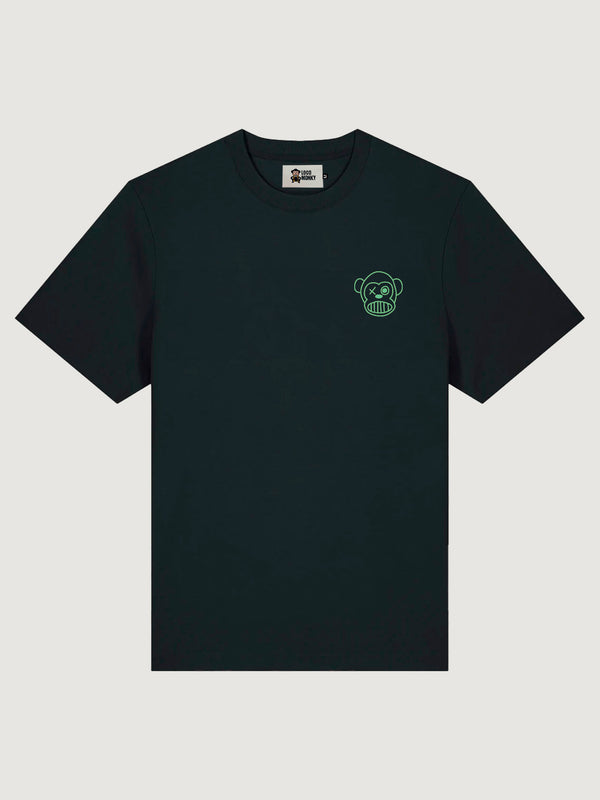 Camiseta Puro Loco Bordado de Loco Monky Black by LOCO MONKY