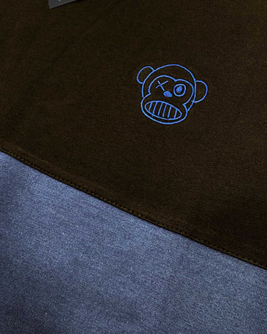 Camiseta Puro Loco B de Loco Monky Dark Blue/Black camisetas de hombre LOCO MONKY