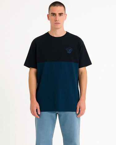 Camiseta Puro Loco B de Loco Monky Dark Blue/Black by LOCO MONKY