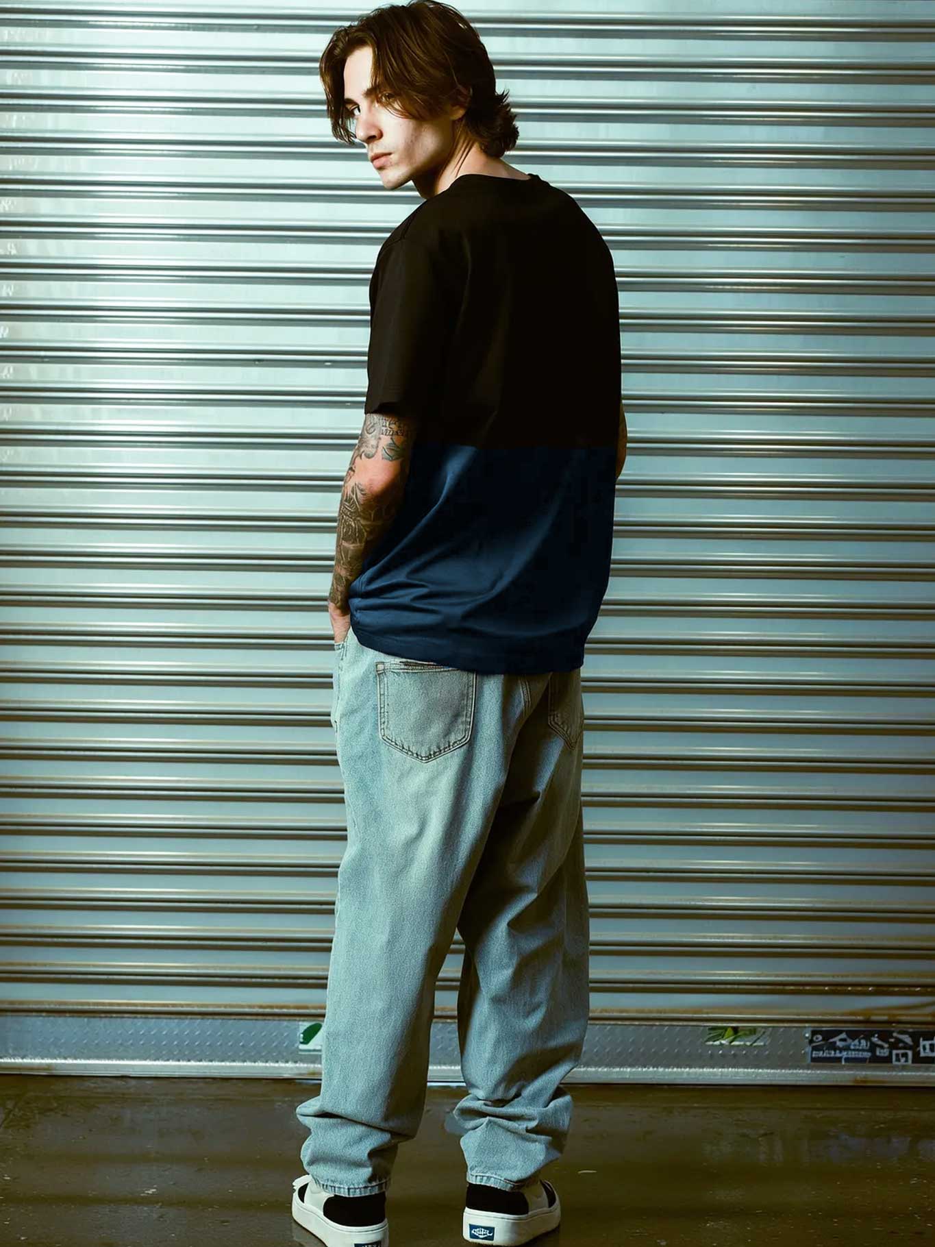 Camiseta Puro Loco B de Loco Monky Dark Blue/Black