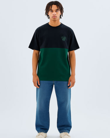 Camiseta Puro Loco B de Loco Monky Dark Green/Black camisetas de hombre LOCO MONKY