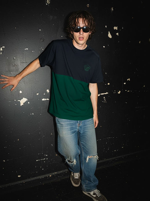 Camiseta Puro Loco B de Loco Monky Dark Green/Black by LOCO MONKY