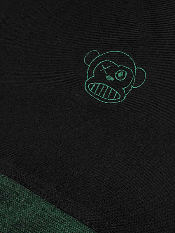 Camiseta Puro Loco B de Loco Monky Dark Green/Black by LOCO MONKY