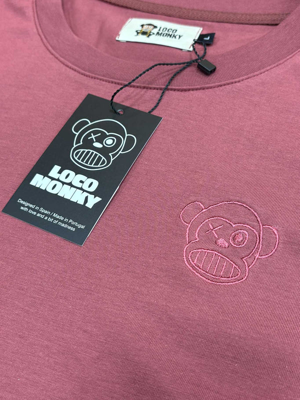 Camiseta Puro Loco Bordado de Loco Monky Grape by LOCO MONKY