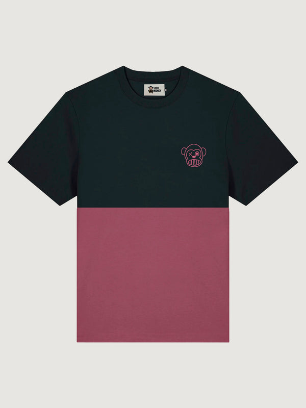 Camiseta Unisex Puro Loco B II Loco Monky Grape/Black by LOCO MONKY