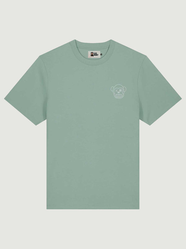 Camiseta Puro Loco Bordado de Loco Monky Green by LOCO MONKY