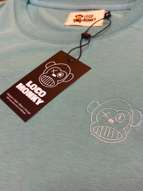 Camiseta Puro Loco Bordado de Loco Monky Green by LOCO MONKY