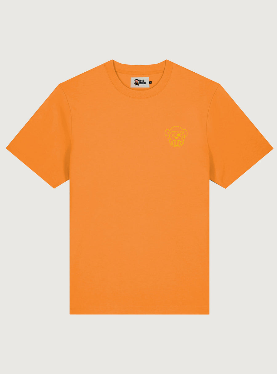 Camiseta Puro Loco Bordado de Loco Monky Mustard