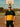 Camiseta Puro Loco Bordado II de Loco Monky Mustard/Black camisetas de hombre LOCO MONKY